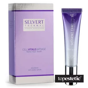 Selvert Thermal Selvert Thermal Reversive Antiaging Cream Eyes&amp;Lips Krem odwracający proces starzenia wokół oczu i ust 15 ml - Kosmetyki pod oczy - miniaturka - grafika 1