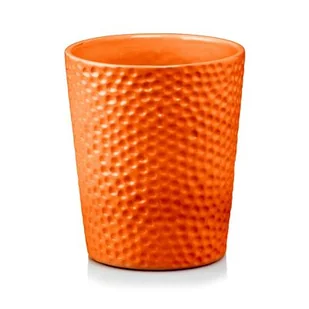 Osłonka ceramiczna musztardowa ciemna 11 cm - Donice - miniaturka - grafika 1