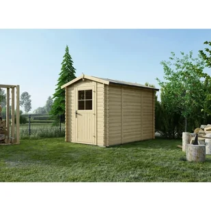 Domek ogrodowy ALTANKA 5,70 m2 - 1,90x3 m - 28 mm, drewniany, DOM662, 1szt. - Altany ogrodowe Domek ogrodowy ALTANKA 5,70 m2 - 1,90x3 m - 28 mm, drewniany, DOM662, 1szt. - Altany ogrodowe - miniaturka - grafika 1