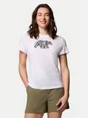 Koszulki i topy damskie - Columbia T-Shirt Ruby Springs™ 2120061 Biały Regular Fit - miniaturka - grafika 1