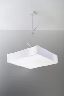 Sollux Lighting Lampa Wisząca Horus biała duża - SL.0135 - Lampy sufitowe - miniaturka - grafika 1
