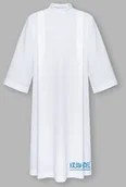 Szaty liturgiczne - Alba liturgiczna stójka zamek na ramieniu - miniaturka - grafika 1