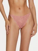 Majtki damskie - Tommy Hilfiger Figi klasyczne UW0UW05249 Różowy - miniaturka - grafika 1