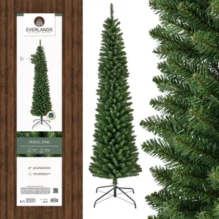 Choinka sztuczna wąska SOSNA wysoka slim 240cm - Choinki - miniaturka - grafika 1