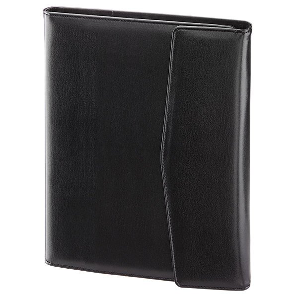 Notes Notatnik zbliżony do A5, wymienny wkład, kolekcja Madryt czarny, wkład 180 kartek kratka Drops Office
