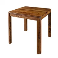 Stoły - Stół Toronto #257 Palisander Sheesham Lakierowany 80X80X76 Cm B 7221 - miniaturka - grafika 1