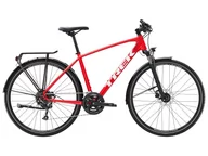 Rowery - Trek Dual Sport 2 Equipped 28 cali Czerwony 2022 - miniaturka - grafika 1