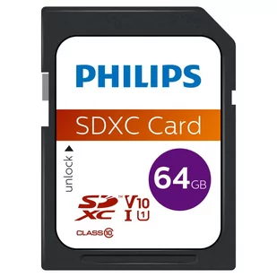 Philips FM64SD55B 64GB - Karty pamięci - miniaturka - grafika 1