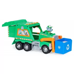 Spin Master zabawka Psi Patrol Rocky Śmieciarka - Samochody i pojazdy dla dzieci - miniaturka - grafika 3