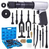 Pozostałe narzędzia pneumatyczne - Młotek Pneumatyczny Udarowy Zestaw 12 Grotów - miniaturka - grafika 1