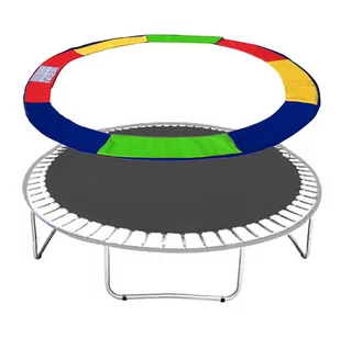 SPRINGOS Osłona na sprężyny do trampoliny 305 312 CM 10FT multikolor wielokolorowe TP-10FT 305 CM MULTI - Akcesoria do trampolin - miniaturka - grafika 1