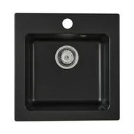 Zlewozmywaki - Zlewozmywak granitowy Burin Delinia - miniaturka - grafika 1