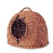 Transportery dla kotów - Aumüller Koszyk z wikliny korowanej - miniaturka - grafika 1