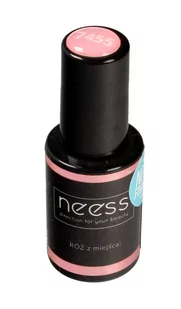 Neess Lakier hybrydowy 7455 RÓŻ z miejsca 4ml - Lakiery hybrydowe - miniaturka - grafika 1