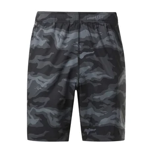 Męskie Spodenki REEBOK WOR COMM PRINTED SHORT FP9085 – Czarny - Spodenki męskie - miniaturka - grafika 1