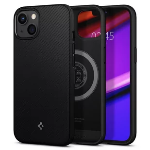 Spigen Etui Mag Armor Magsafe do iPhone 13 Matte Black - Etui i futerały do telefonów - miniaturka - grafika 1