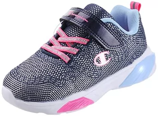 Buty dla dziewczynek - Champion Wave Sparkle G Ps sneakersy dziewczęce, Granatowy Bs501, 35 EU - grafika 1