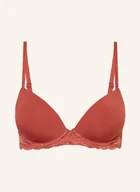 Biustonosze - Calvin Klein Biustonosz Usztywniany Sensual Stretch Love braun - miniaturka - grafika 1