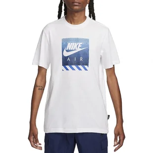 Koszulka Nike Sportswear FQ3794-100 - biała - Koszulki męskie - miniaturka - grafika 1