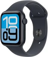 Smartwatch - Apple Watch SE 3-gen GPS + Cellular 44mm aluminium północ pasek sportowy S/M Czarny - miniaturka - grafika 1