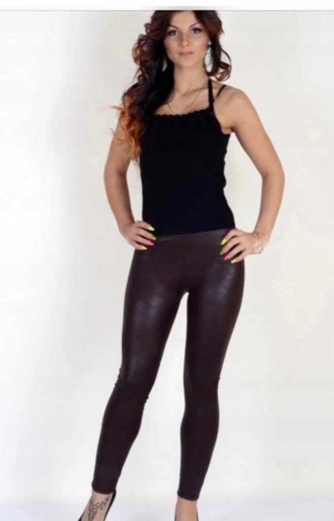 Leginsy Damskie Eleganckie Premium Extra Okazj