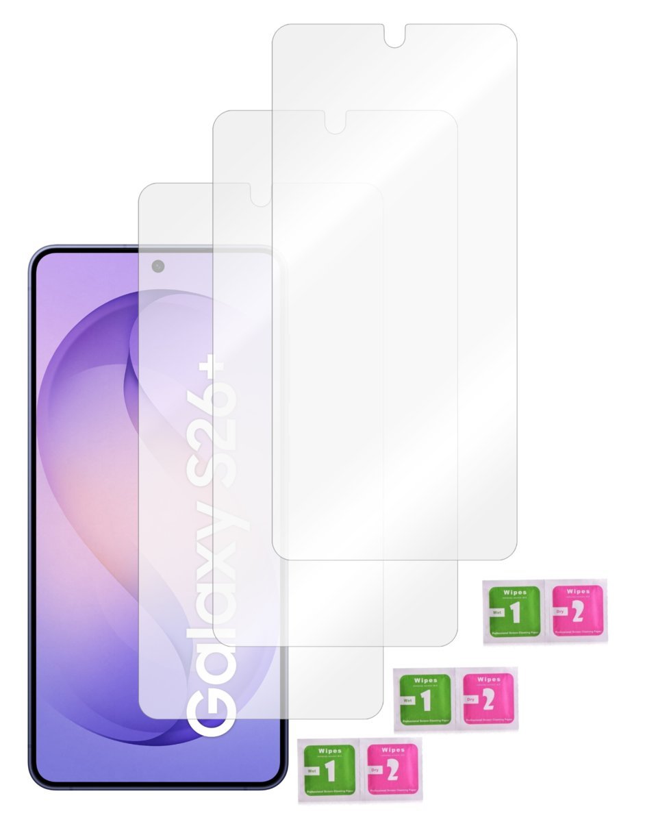 Szkło do SAMSUNG GALAXY S26 PLUS hartowane ochrona na ekran szybka 9H 3X