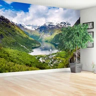 Fototapety - Fototapeta Fiord Norwegia - miniaturka - grafika 1