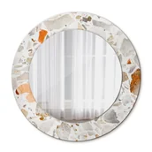 Lustra - Lustro do Łazienki Glamour Styl lastryko 50cm - miniaturka - grafika 1