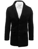 Płaszcze męskie - Płaszcz męski czarny Dstreet CX0380-XXL - miniaturka - grafika 1