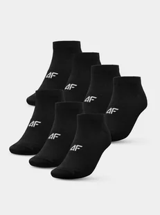 Skarpetki casual niskie (7-pack) uniseks 4F 4FAW24USOCU383-20S Czarny - Skarpetki męskie - miniaturka - grafika 1