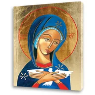 Ikony i obrazy sakralne - Obraz religijny na płótnie Pneumatofora - Matka Boża niosąca Ducha Świętego - miniaturka - grafika 1