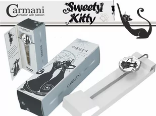 ZAKŁADKA DO KSIĄŻEK Carmani CRAZY CATS Zakochane Czarne Koty - Zakładki do książek - miniaturka - grafika 1