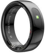 Smartband - Smart RING PRO czarny, pomiar stresu, t�tno, monitorowanie snu, roz. 7, Powerton - miniaturka - grafika 1