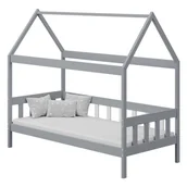 Łóżka dla dzieci i młodzieży - Łóżko domek SKRZAT 200x90 - miniaturka - grafika 1