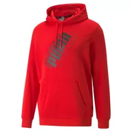 Bluzy sportowe męskie - Bluza dresowa męska Puma POWER LOGO - miniaturka - grafika 1