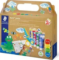 Przybory szkolne - Staedtler STAEDTLER Fingermalfarbe Noris junior Bastel-Set retail - miniaturka - grafika 1