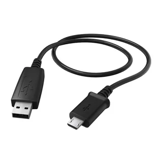 Hama Kabel Usb - microUSB 0.6m czarny - Kable USB - miniaturka - grafika 2