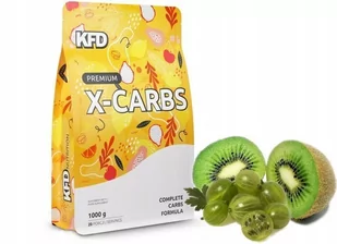 Węglowodany KFD Premium X-Carbs 1000 g Kiwi-Agrest - Węglowodany - miniaturka - grafika 1