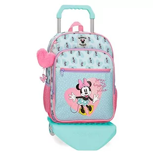Disney Minnie My Happy Place Bagaż- Torba kurierska Dziewczyny, niebieski, Mochila Escolar, plecak szkolny - Plecaki szkolne i tornistry - miniaturka - grafika 1