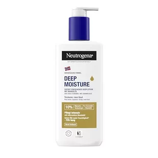 Neutrogena Norweska formuła Deep Moisture balsam do ciała (250 ml), natychmiast wchłaniający się balsam do ciała dla 72 h nawilżenia, nietłusty balsam z gliceryną, pro-ceramidałami i olejkiem - Balsamy i kremy do ciała - miniaturka - grafika 1