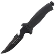 Noże - Nóż nurkowy FOX Tekno Military 2 Black / Black Blade (641) - miniaturka - grafika 1
