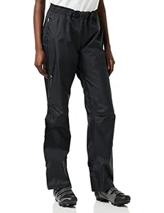 VAUDE VAUDE Spodnie damskie Women's Drop Pants II czarny black uni 46-Short 49660 - Spodnie damskie - miniaturka - grafika 1
