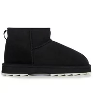 Śniegowce damskie - Buty Emu Sharky Micro Womens Sheepskin W12548BLAK - czarne - Emu Australia - miniaturka - grafika 1