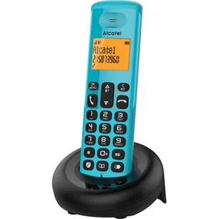 ALCATEL E160 Niebieski - Telefony stacjonarne - miniaturka - grafika 1