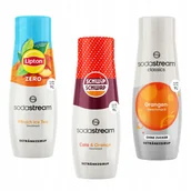 Syropy i koncentraty owocowe - 3 syropy Sodastream: Lipton Ice Tea Peach Zero, Schwip Schwap, Orange Zero - miniaturka - grafika 1