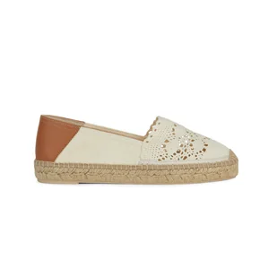 Damskie espadryle GEOX D LAMPEDUSA D D45V0D-0DS10-C6738 – Beżowy - Espadryle damskie - miniaturka - grafika 1
