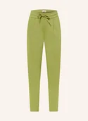 Spodnie damskie - Ichi Spodnie W Stylu Joggingowym Ihkate gruen - ICHI - miniaturka - grafika 1