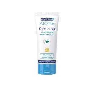 Equalan Novaclear Atopis krem do rąk z organicznym olejem konopnym SPF20 50 ml - Kremy i maski do rąk - miniaturka - grafika 1