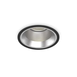 Ideal Lux Lampa wpuszczana OFF FI 28W 3000K czarna 266572 266572/IL - Oprawy, klosze i abażury - miniaturka - grafika 1