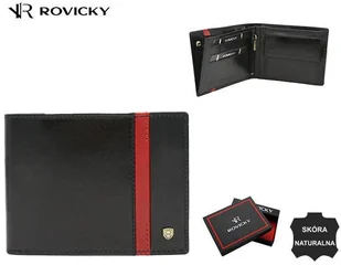 Skórzany portfel męski z systemem RFID Lumarko! - Portfele - miniaturka - grafika 1
